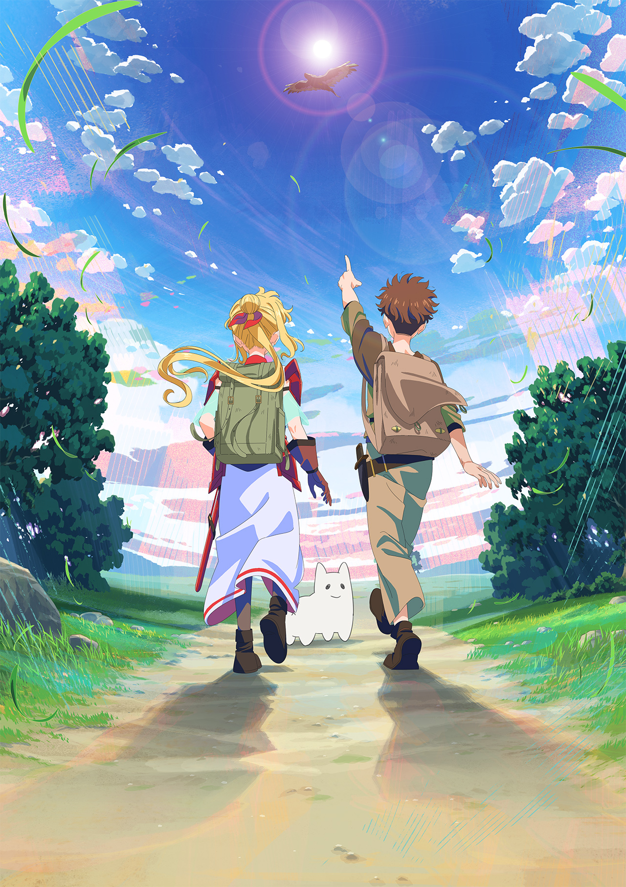 The Laid-Off Cheat-Granting Mage Enjoys a Second Lease on Life — officially published anime promotional artwork